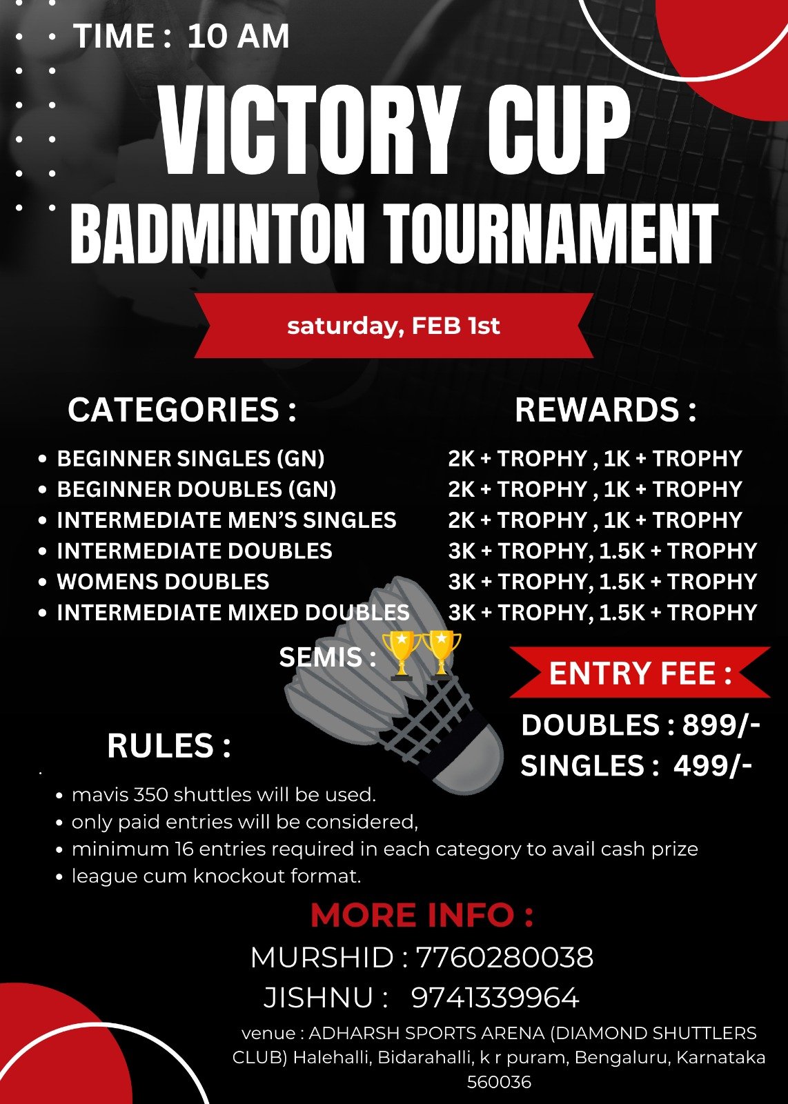 Badminton Tournament